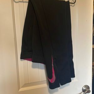 Nike trackpants/joggers- thermal pants- very warm- a lot of life left